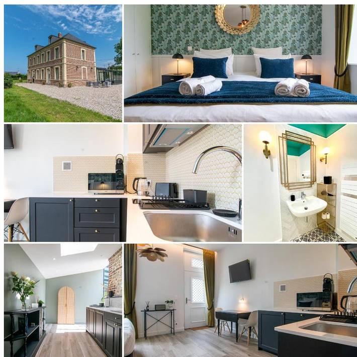 Appartement de vacances pour 2 personnes, avec jardin