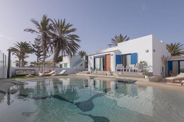 Villa für 6 Personen, mit Whirlpool und Pool sowie Garten auf Fuerteventura