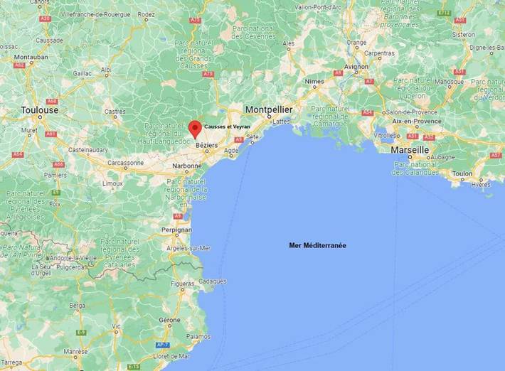 Gîte pour 4 personnes, avec terrasse et vue, adapté aux familles à Causses-et-Veyran - 4