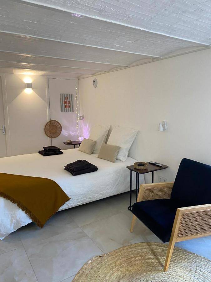 Appartement de vacances pour 3 personnes, avec jardin