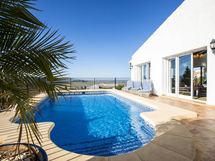 Maison de vacances pour 8 personnes, avec piscine ainsi que vue et jardin - 1