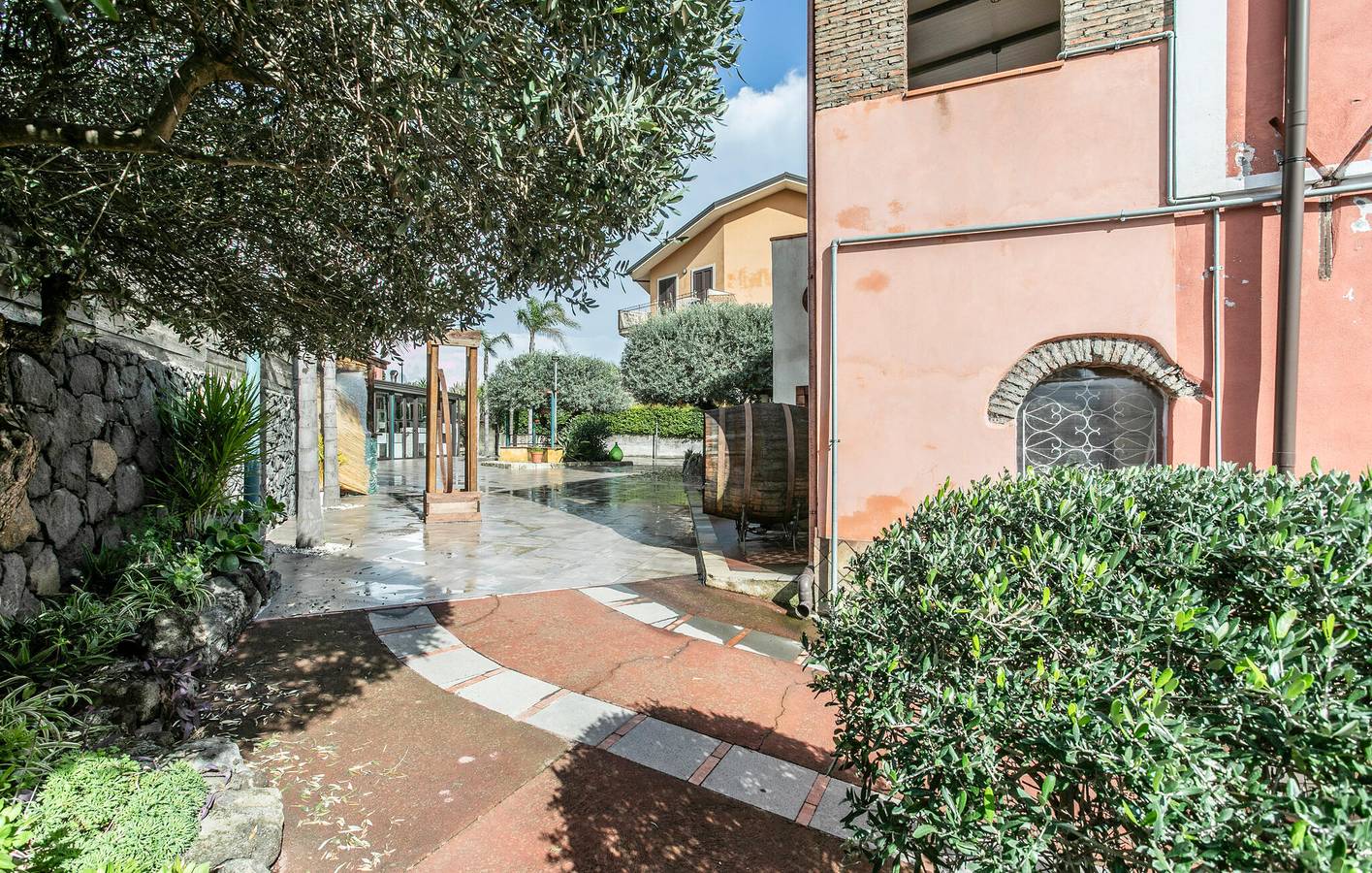 Appartement met zeezicht, zwembad en terras in Santa Venerina in Santa Venerina, Etna