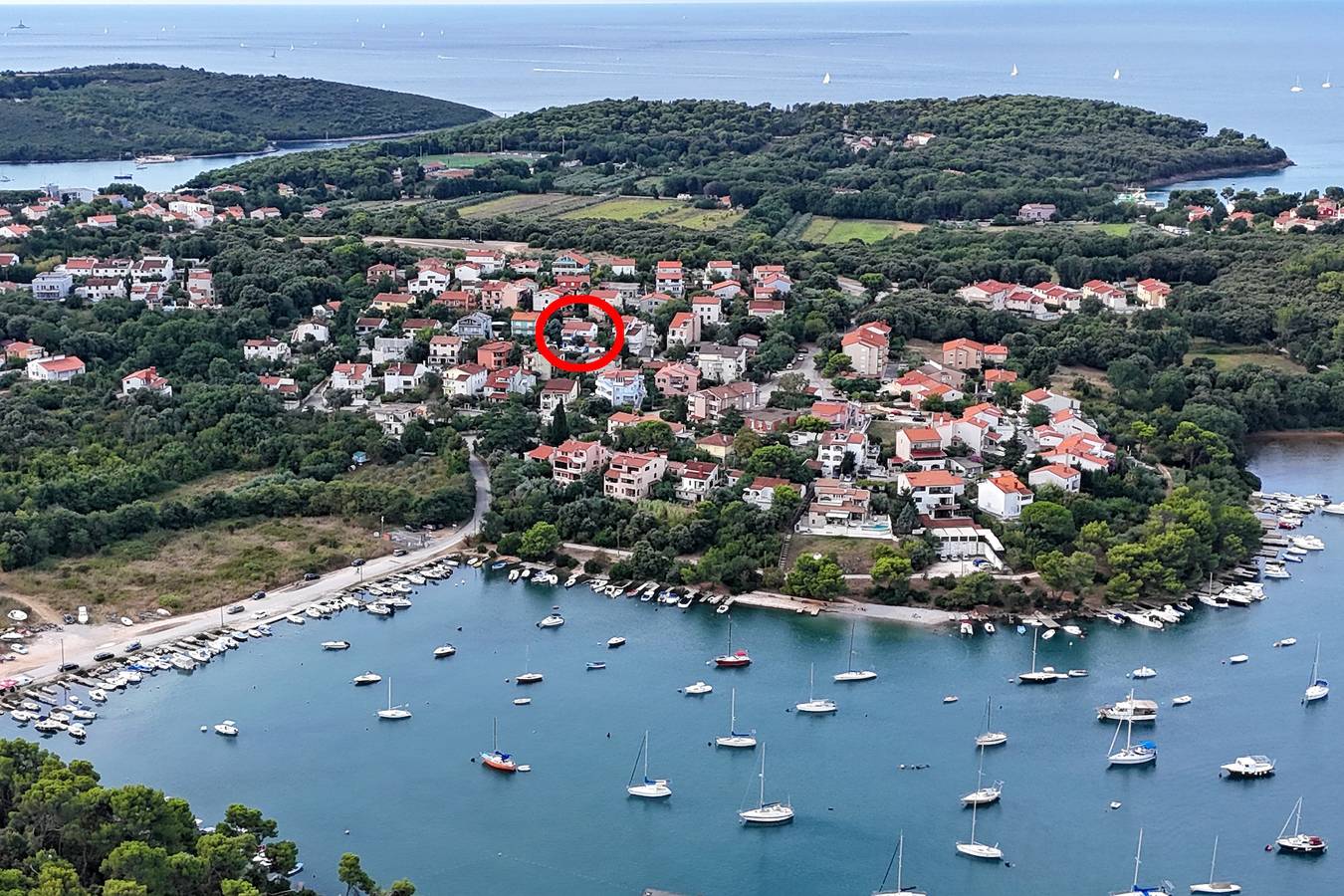 Ganze Wohnung, 2-Zimmer-Ferienwohnung mit Terrasse Banjole, Pula A-14391-c in Banjole, Südküste Istrien