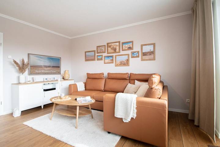 Ferienwohnung für 4 Personen, mit Balkon auf Borkum - 2