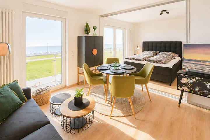 Ferienwohnung für 2 Personen, mit Balkon in Norderney Weststrand