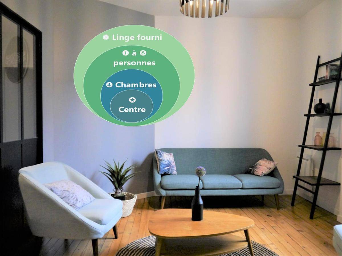 Appartement entier, Appartement le Flatiron - 4 chambres in Tarbes, Hautes-Pyrénées