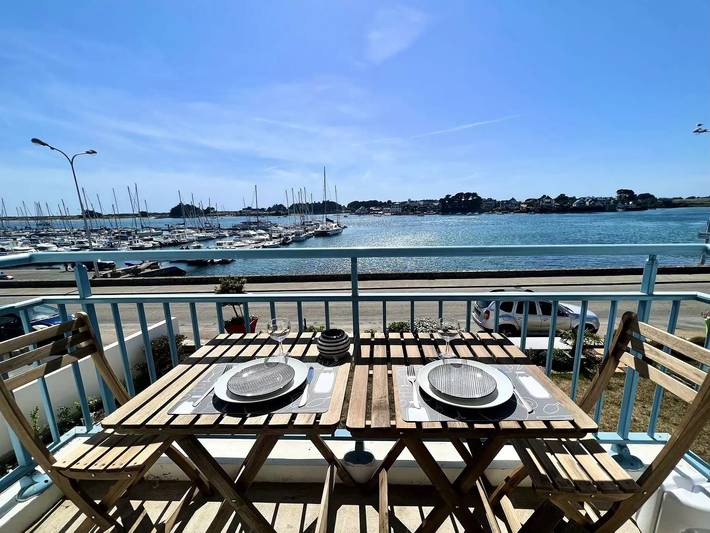 Ganze Wohnung, Etel - Ferienwohnung 2 Zimmer - 42m2 - Wifi- Meerblick in Étel, Côte des Mégalithes