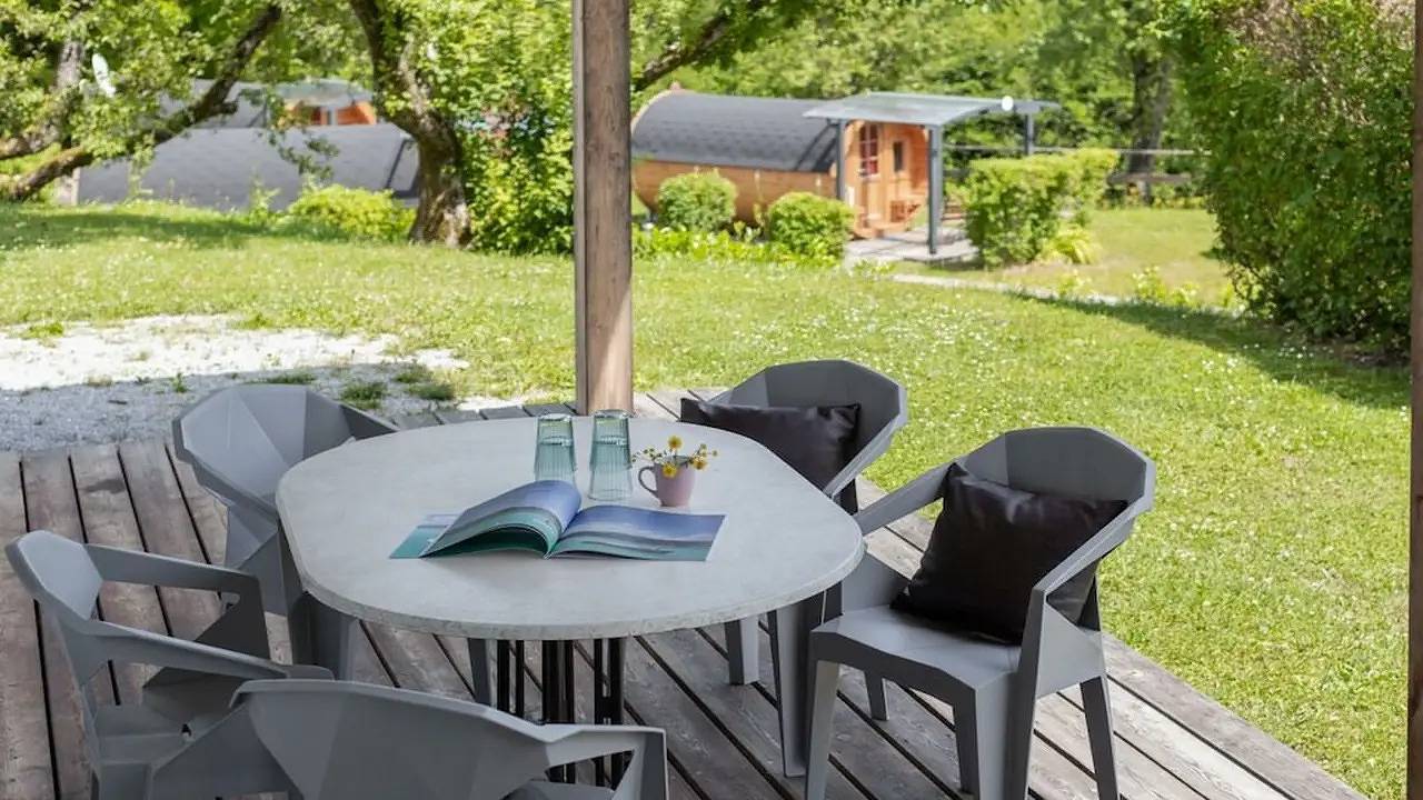 Gemütliche 65 m² große Wohnung mit Terrasse, Küche und Seeblick in der Nähe des Wörthersees in Schiefling am See, Klagenfurt-Land