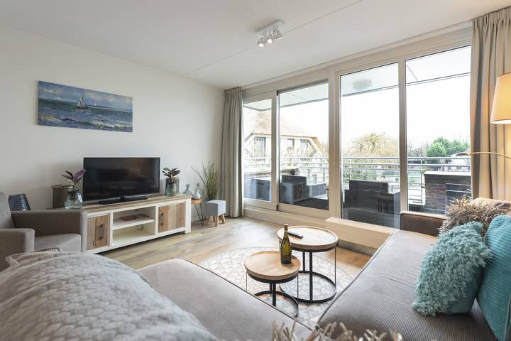 Vakantieappartement voor 2 personen, met balkon, kindvriendelijk in Warmond
