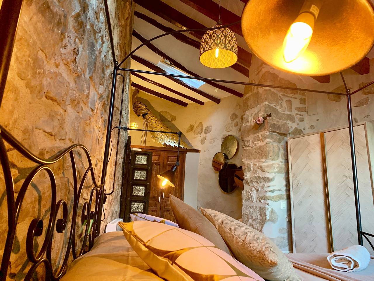 Casa rural 'La Casuca' con vistas a la montaña, terraza privada y Wi-Fi in Olba, Provincia de Teruel