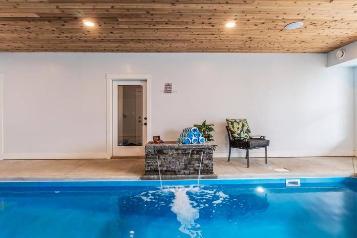 Gîte pour 6 personnes, avec jacuzzi ainsi que balcon et piscine à Vernon - 4