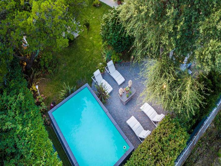 Location de vacances pour 6 personnes, avec jardin ainsi que terrasse et piscine, adapté aux familles à Montecarlo (Toscane) - 3