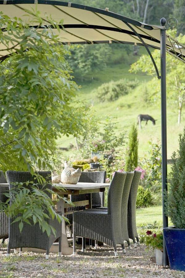 Chambre d’hôte pour 2 personnes, avec vue ainsi que piscine et jardin, animaux acceptés dans le Lot - 2