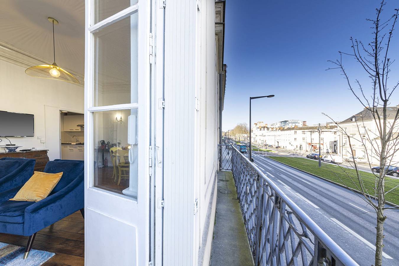 Ganze Wohnung, Ferienwohnung für 2 Personen mit Balkon in Angers, Angers und Umgebung