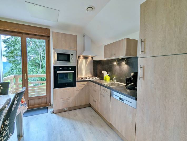 Gîte pour 6 personnes, avec vue ainsi que terrasse et jardin à Gerbamont - 4