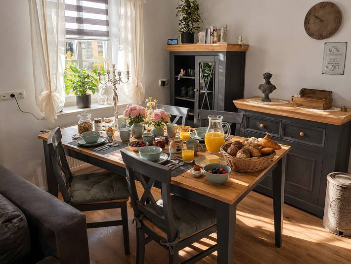 Ferienwohnung für 4 Personen, mit Balkon und Garten in Weißenstadt - 2