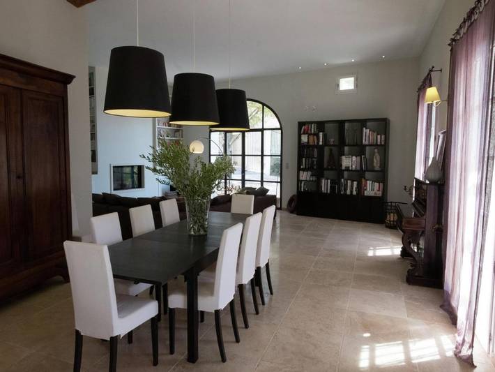 Location de vacances pour 12 personnes, avec jardin ainsi que piscine et balcon à Campagnan - 4