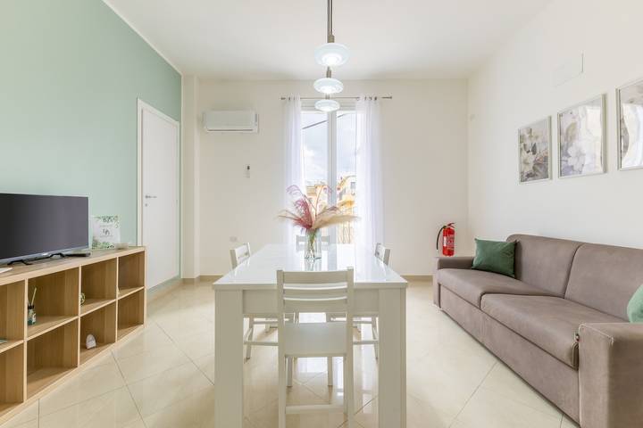 Hel lägenhet, Apartment 'Biscari' with Balcony, Wi-Fi and Air Conditioning in Acate, Ragusa provins