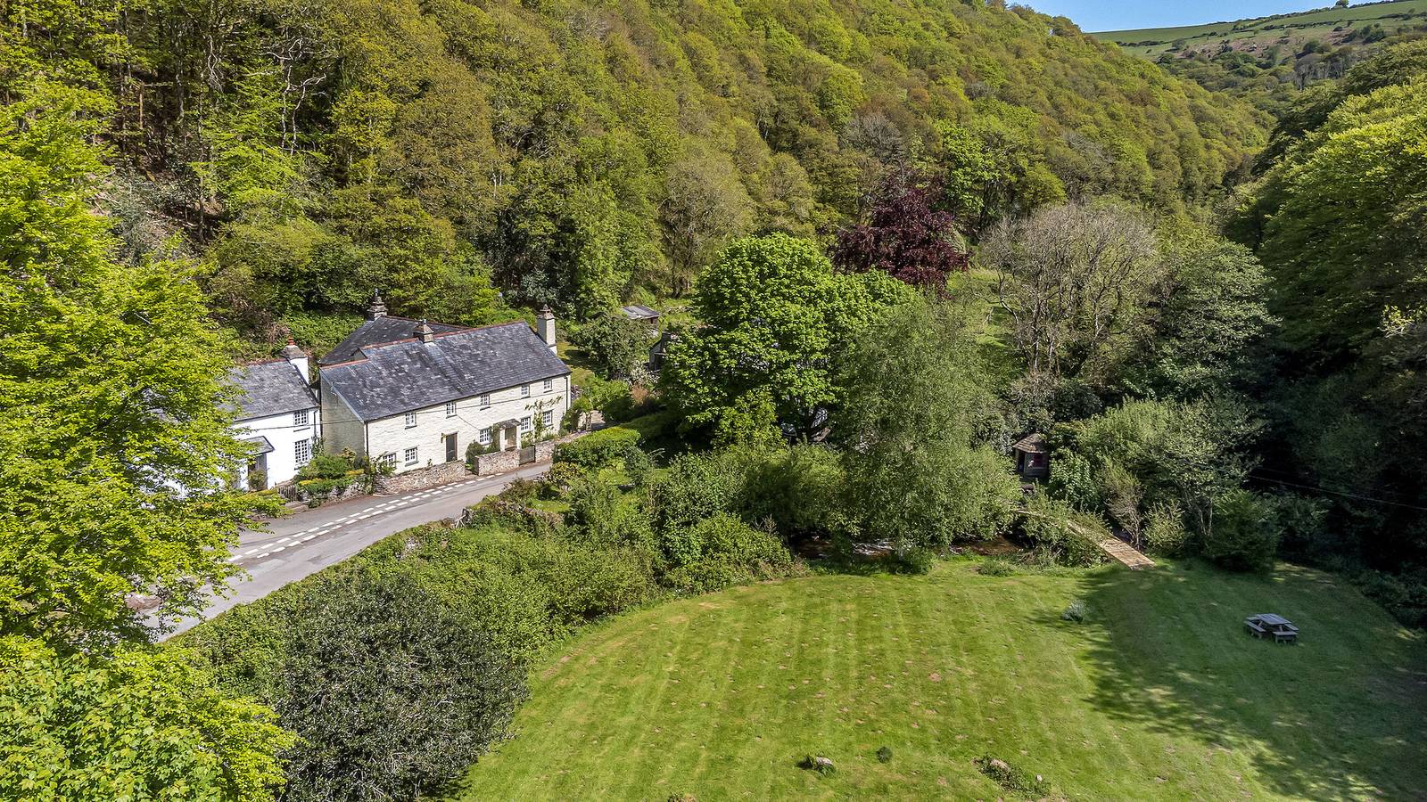 Trentishoe Coombe in Exmoor