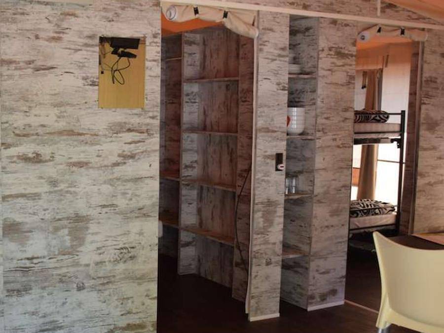 Camping Europa Silvella - Zelt 5 personen - Glamour in Manerba del Garda, Gardasee-Berge