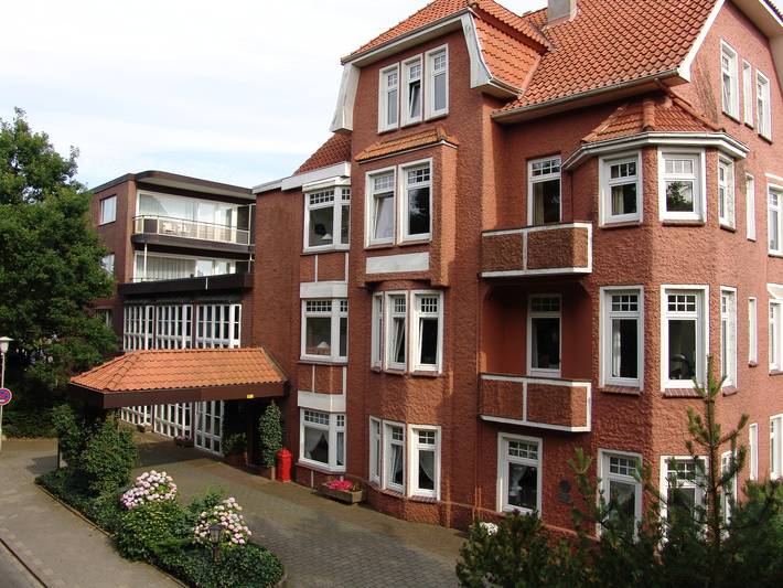 Hotel Wehrburg - Doppelzimmer mit Balkon in Duhnen, Cuxhaven