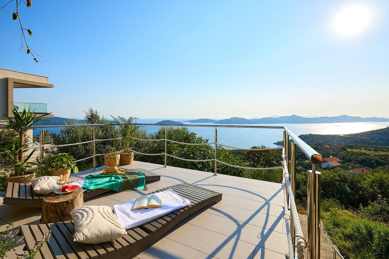 Ferienhaus für 6 Personen mit Terrasse in Brsecine, Grad Dubrovnik