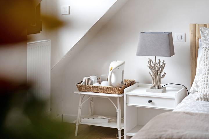 Chambre d’hôtes « Les Goélands - 1 » avec jardin partagé et Wi-Fi in Saint-Cast-le-Guildo, Région de Dinan