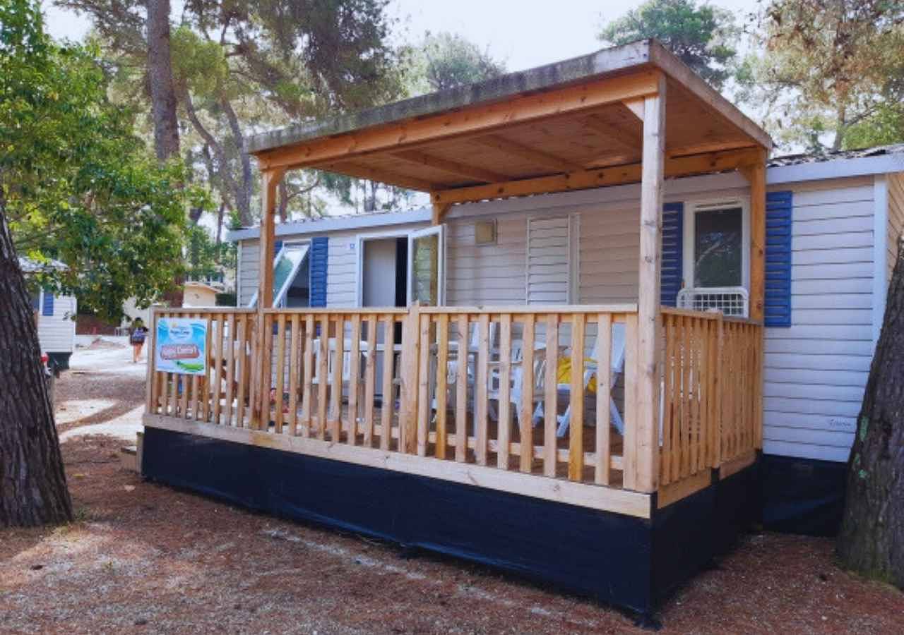 Mobilehome mit Klimaanlage, Terrasse und Pool  in Balatonfüred, Balatonfüredi járás