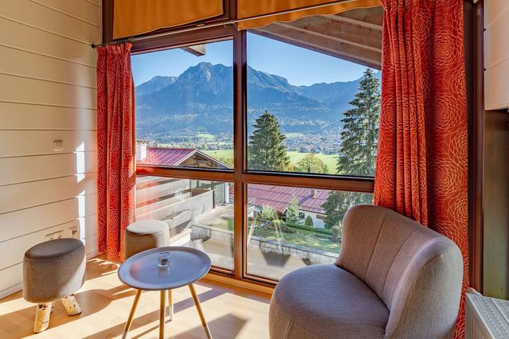 Ferienwohnung für 3 Personen, mit Balkon und Ausblick in Oberstdorf