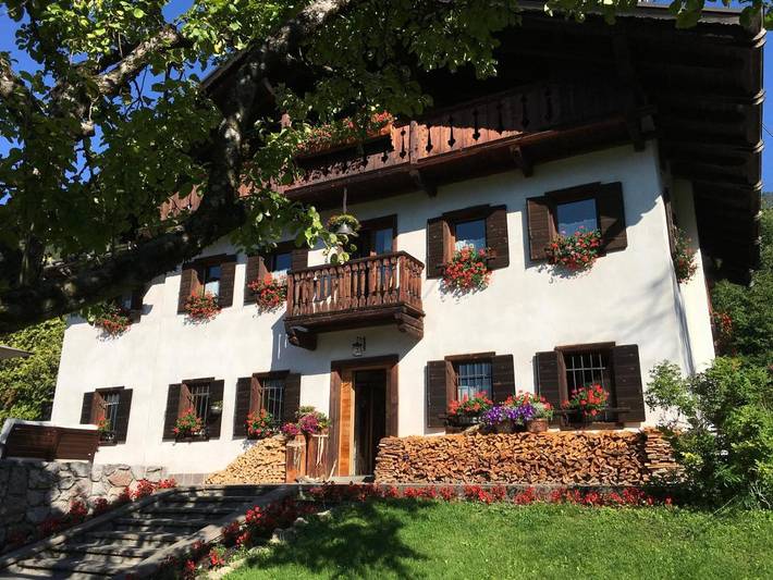B&b per 3 persone, con Terrazza e Giardino nonché Panorama a Domegge di Cadore