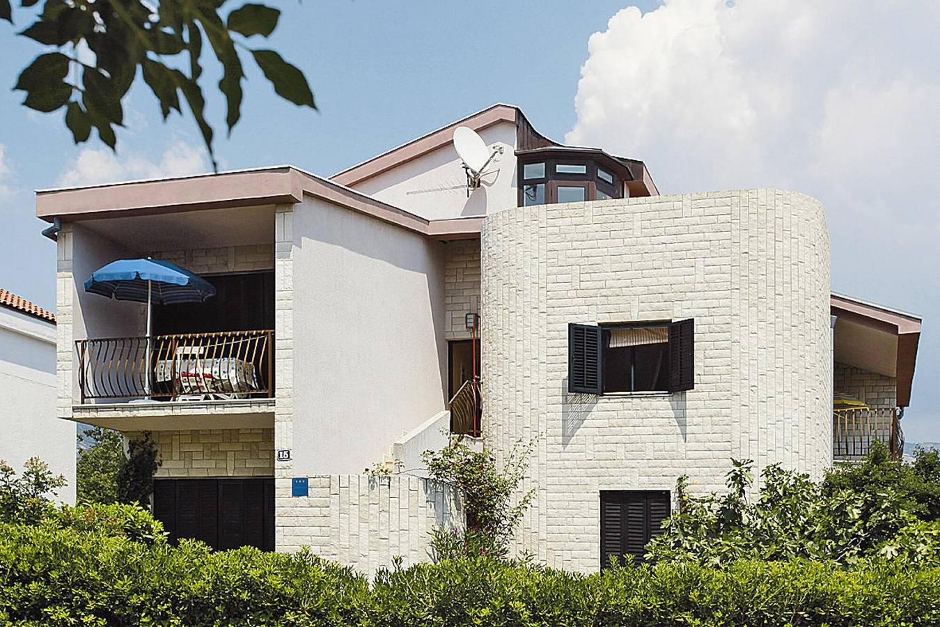 Cały apartament, Apartament w Jadranovo z balkonem in Jadranovo, Żupania primorsko-gorska