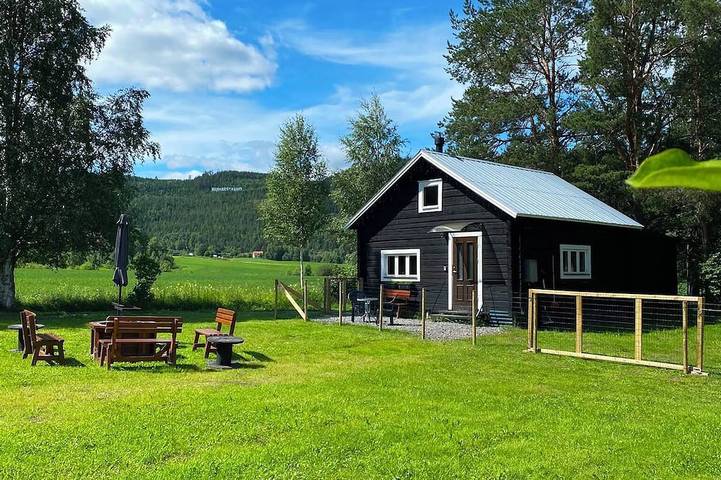 Blockhütte für 6 Personen, mit Garten - 1