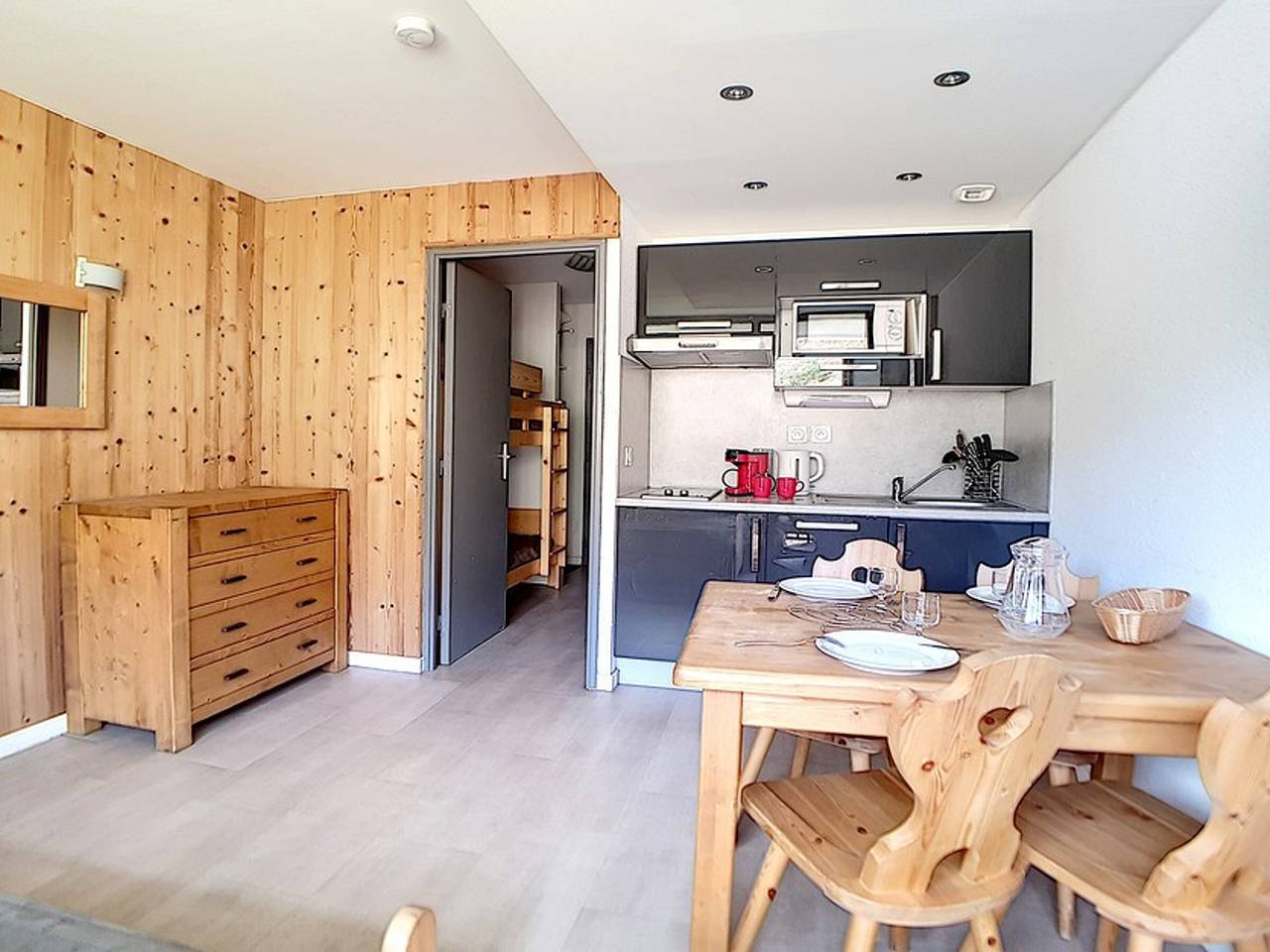 Chalet voor 3 Personen in Les Belleville, Vanoise Nationaal Park