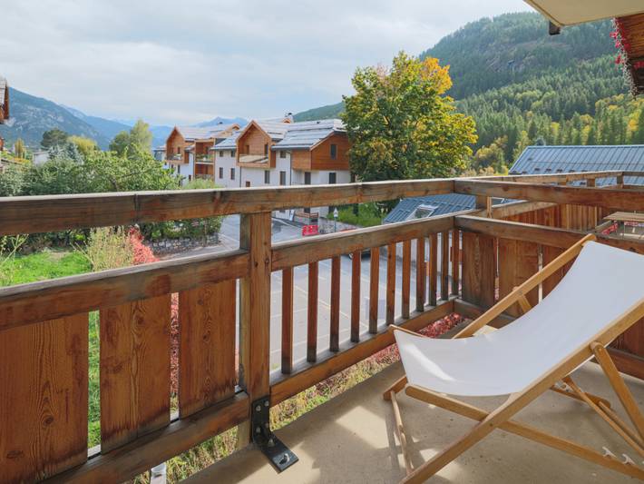 Ganze Wohnung, Gemütliche 2-Zimmer Wohnung, Balkon, Pool, Skiraum, 300m zu Pisten in Serre Chevalier in Saint-Chaffrey, Serre Chevalier