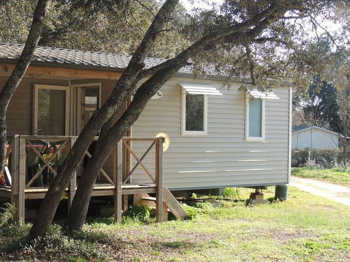 Camping le Domaine de Gajan - Mobilheim 4 personen - Sunny- 2 Schlafzimmer in Boisseron, Mittelmeerküste (Frankreich)