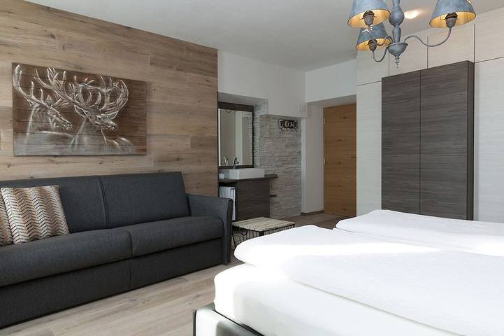 Ferienhaus für 6 Personen, mit Balkon und Garten sowie Sauna in Welsberg-Taisten