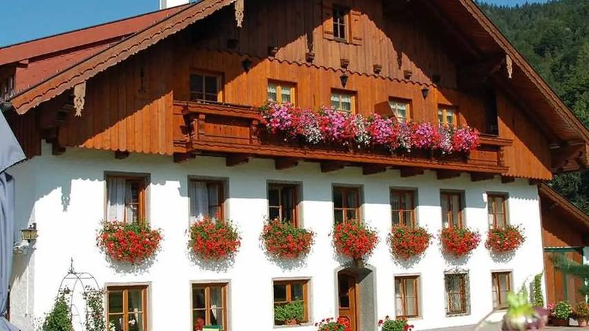 Ferienwohnung für 4 Personen, mit Garten in Fuschl am See