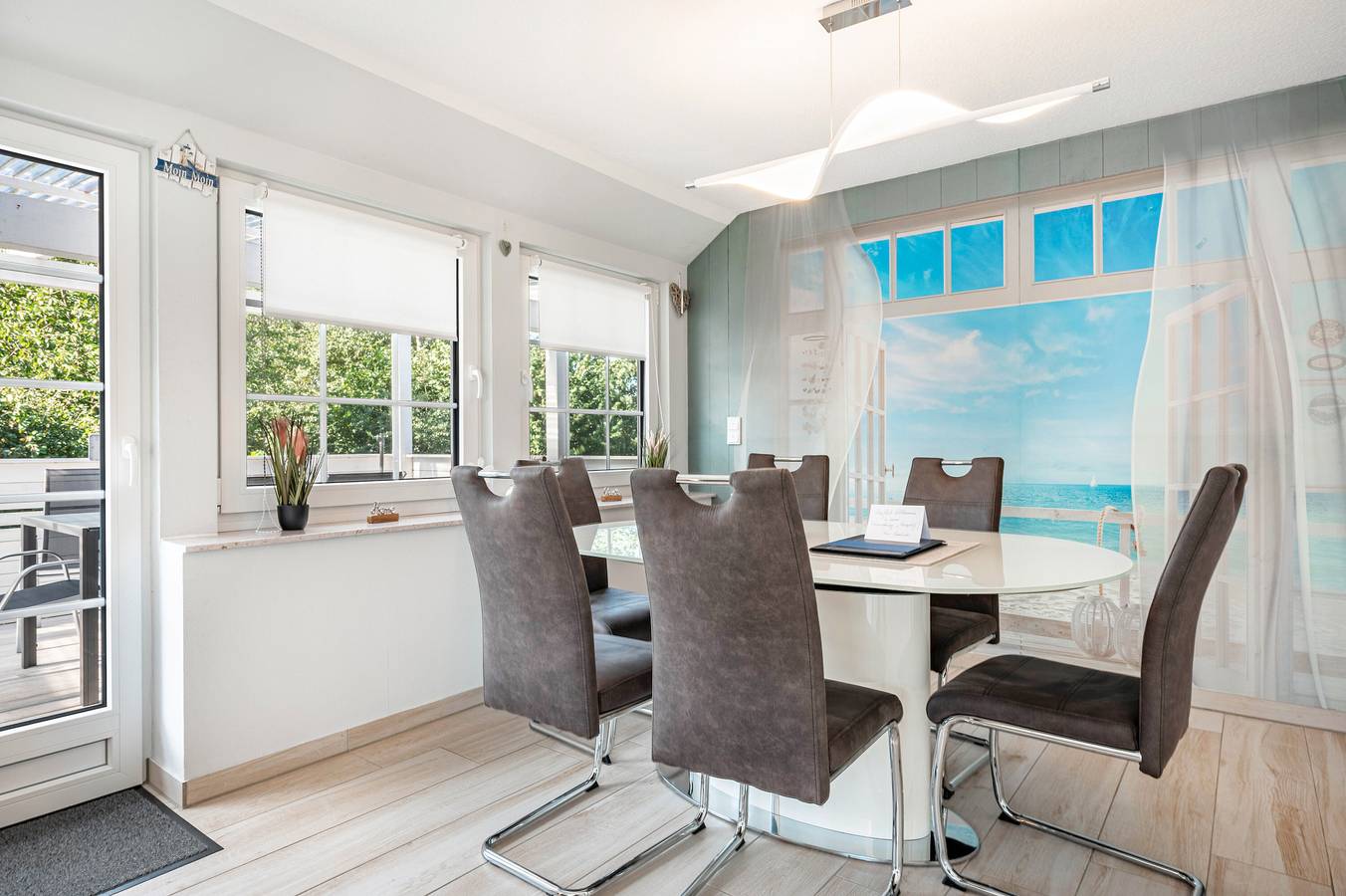 Ganze Wohnung, Apartment 'Ankerplatz' mit Balkon und Wlan in Wischhafen, Cuxland