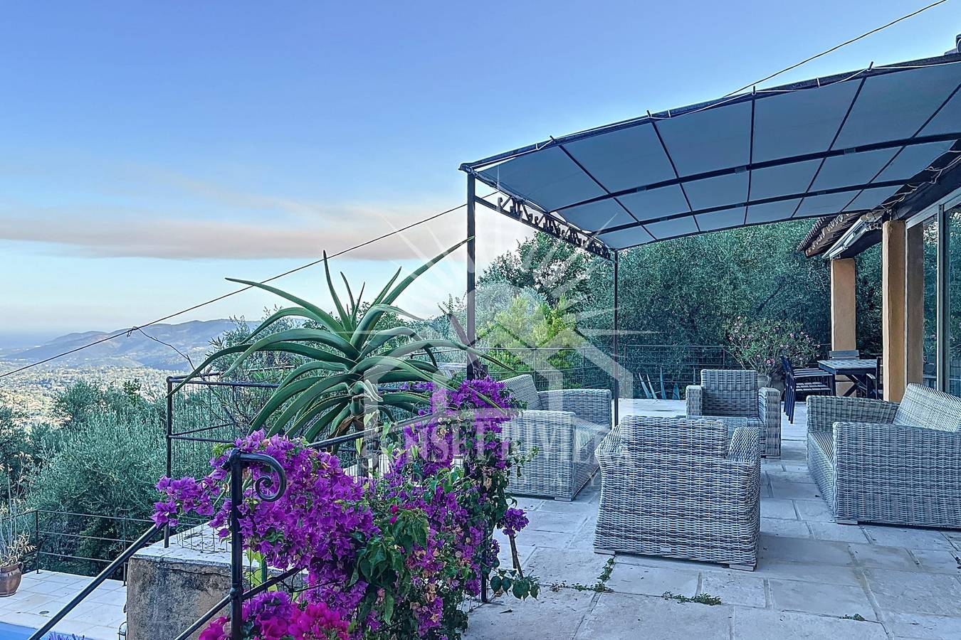 Villa für 6 Personen mit Balkon in Grasse, Cannes und Umgebung