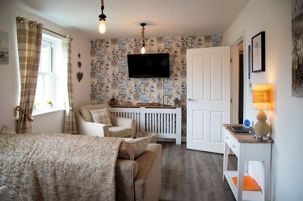Entire apartment, Sandy Bottom Apartment is a 1st floor open plan Appt on The Bay, Filey in North Yorkshire