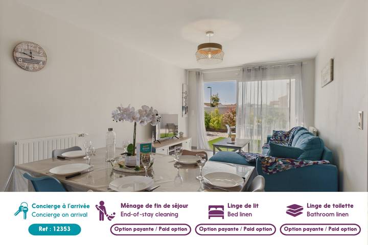 Location de vacances pour 6 personnes, avec terrasse et jardin à Saint-Vincent-sur-Jard - 3