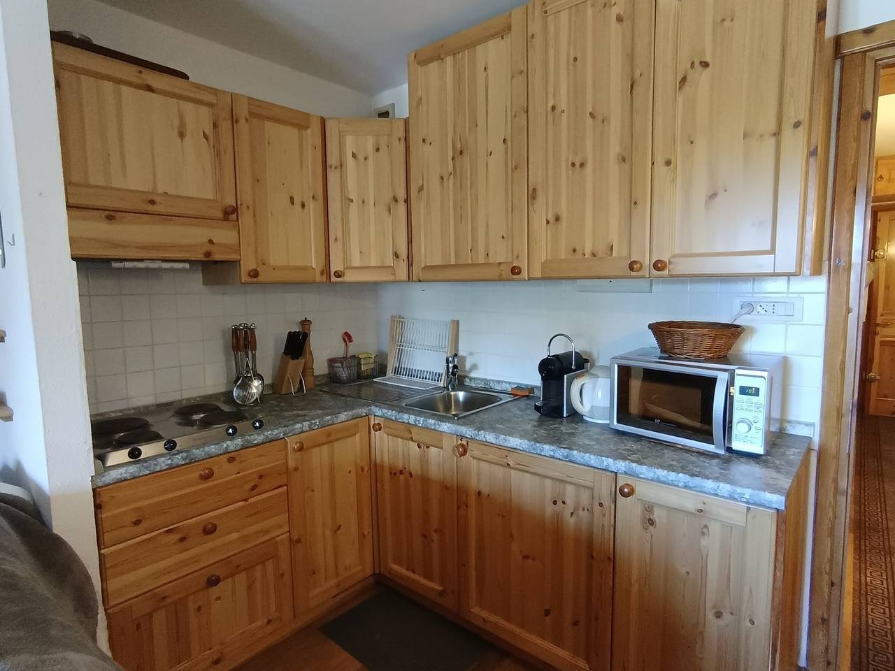 Estudio entero, Estudio acogedor con terraza, jardín y Wifi en Montgenèvre in Montgenèvre, Briançon region