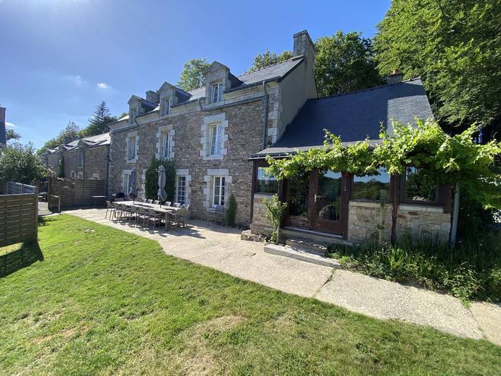 Gîte für 15 Personen, mit Pool und Garten sowie Terrasse in der Bretagne - 4