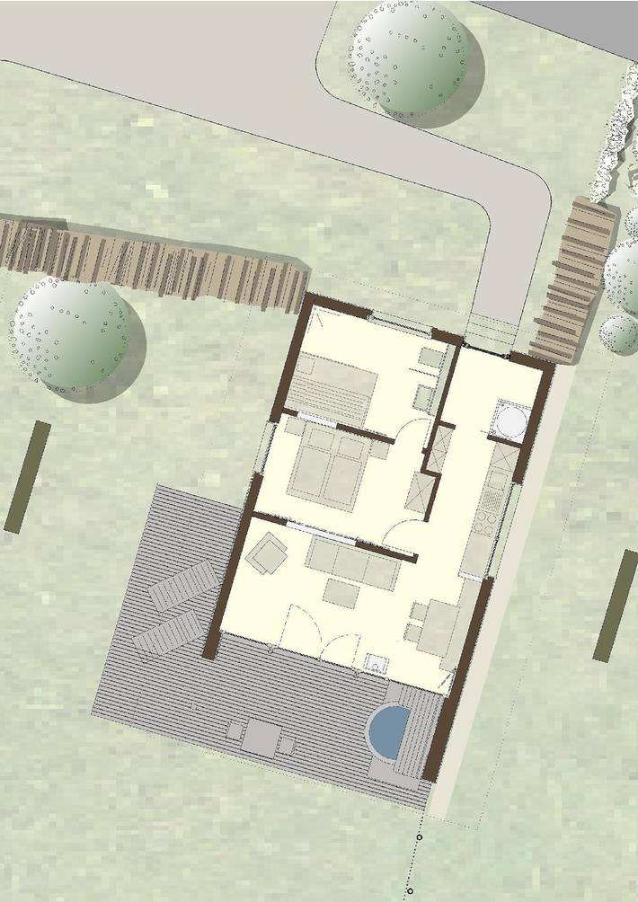 Ferienhaus für 2 Personen, mit Whirlpool und Sauna sowie Balkon in Regen (Ostbayern) - 2