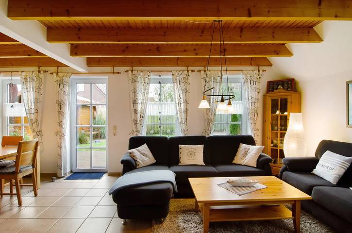 Ferienhaus für 6 Personen, mit Terrasse und Garten in Dornum