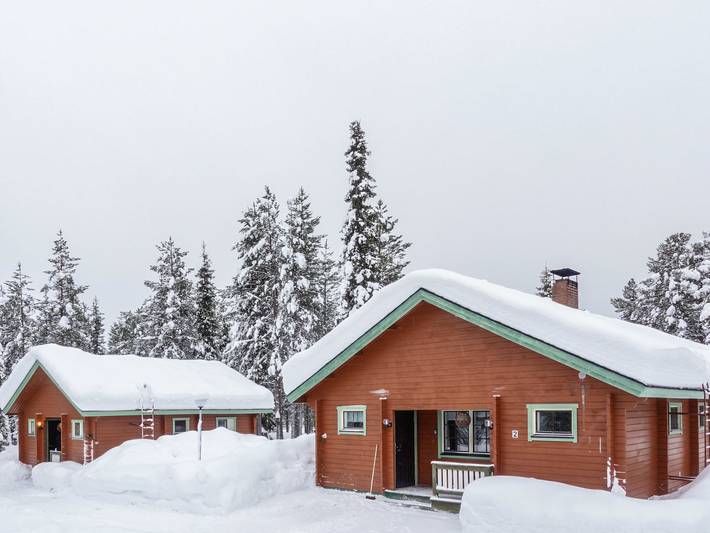 Lomamaja 2 in Raattama, Lappland