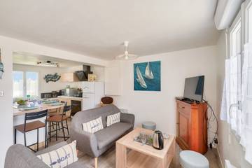 Gîte pour 6 personnes, avec jardin à Guilvinec