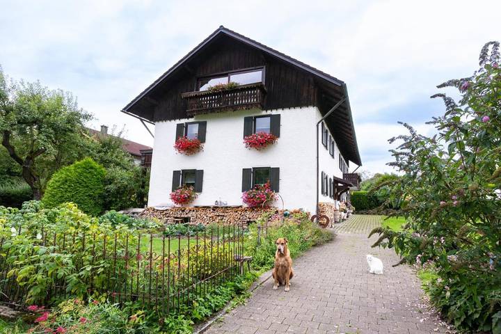 Ferienwohnung für 4 Personen, mit Ausblick und Balkon sowie Seeblick in Rieden - 4