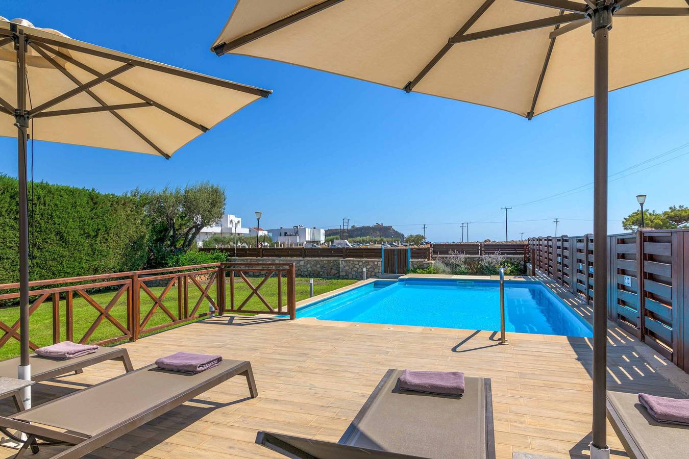 Villa für 4 Personen mit Pool in Lindos, Rhodos