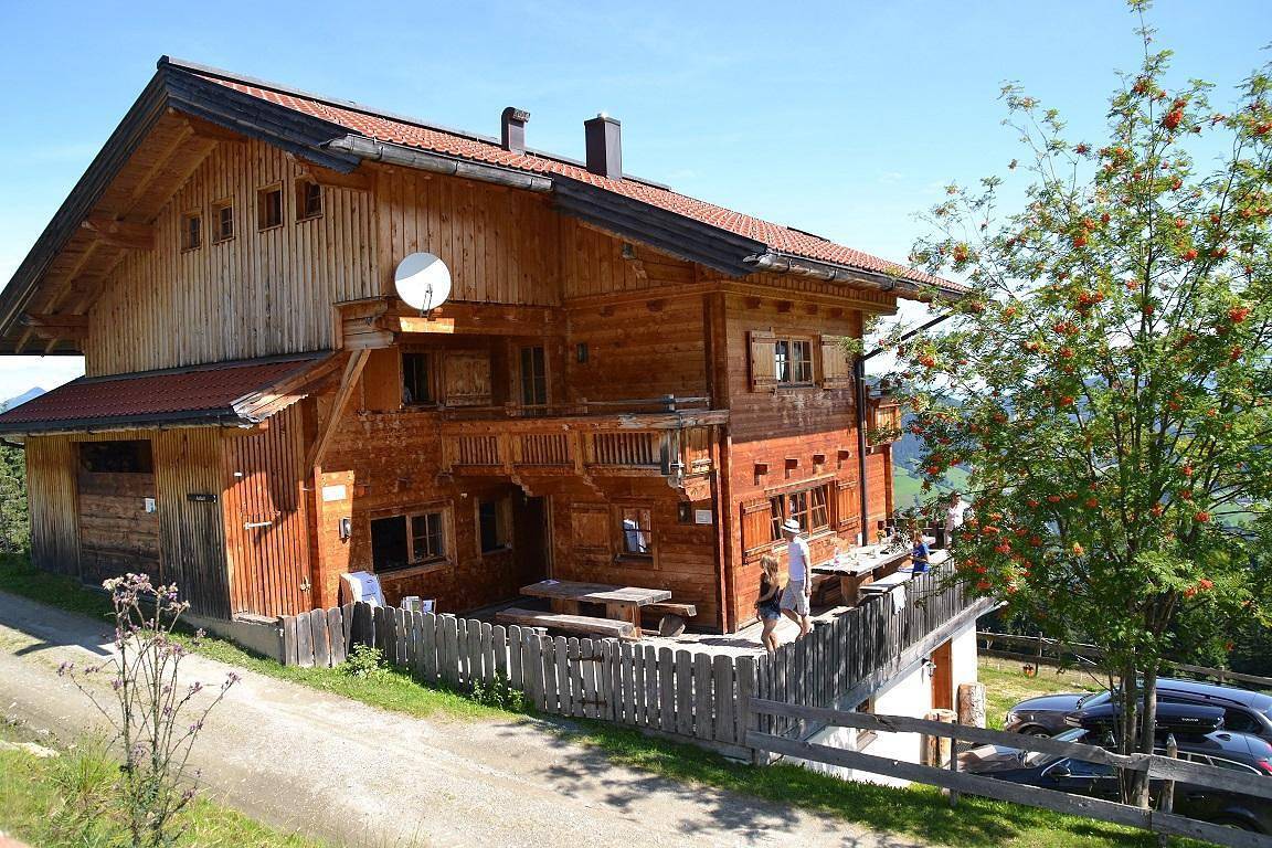 Hohlriederalm in Wildschönau, Monti del Kaiser